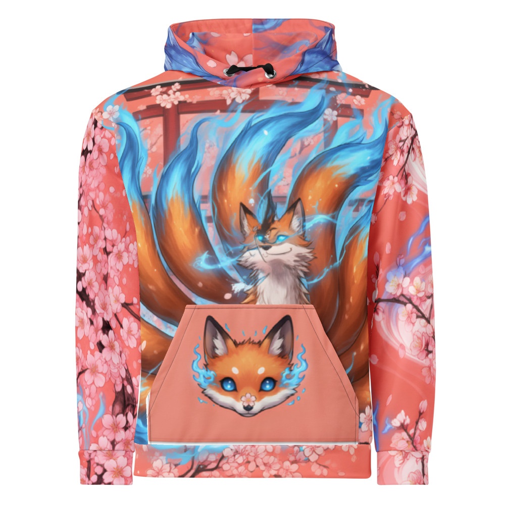 Kitsune Fox Spirit Hoodie
