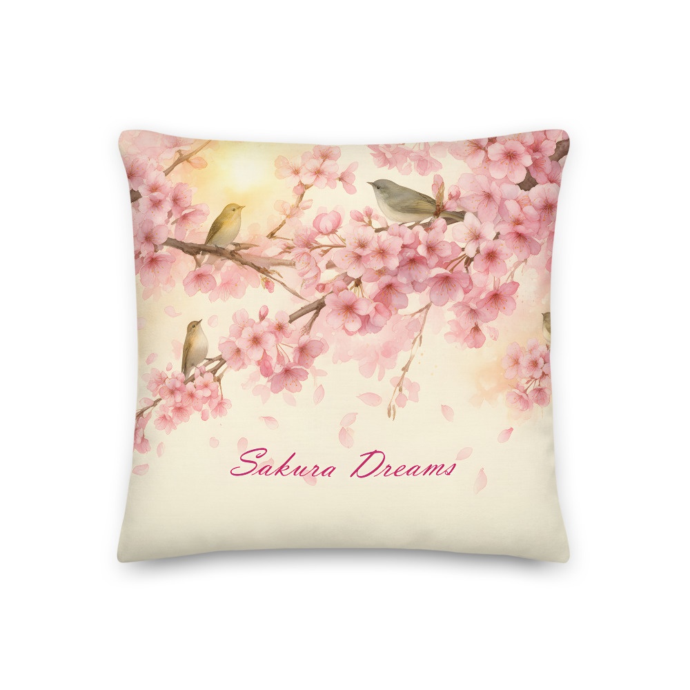 Kirschbluete Kissen