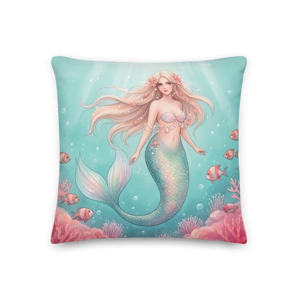 Meerjungfrau Kissen