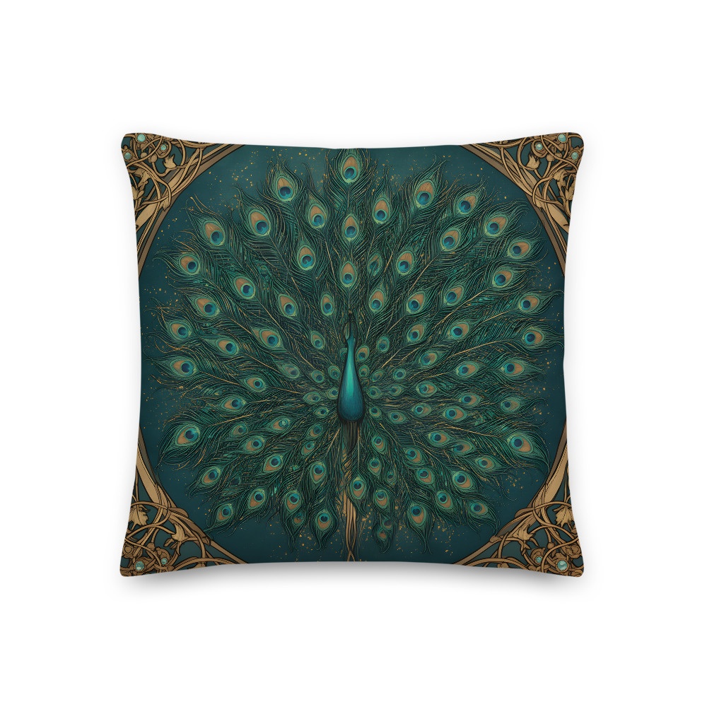 Pfau Kissen