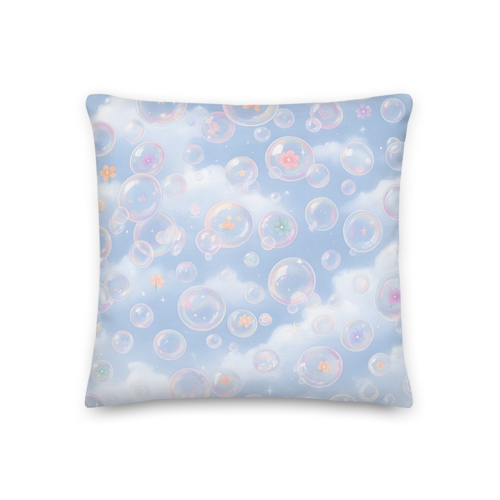 Seifenblasen Kissen