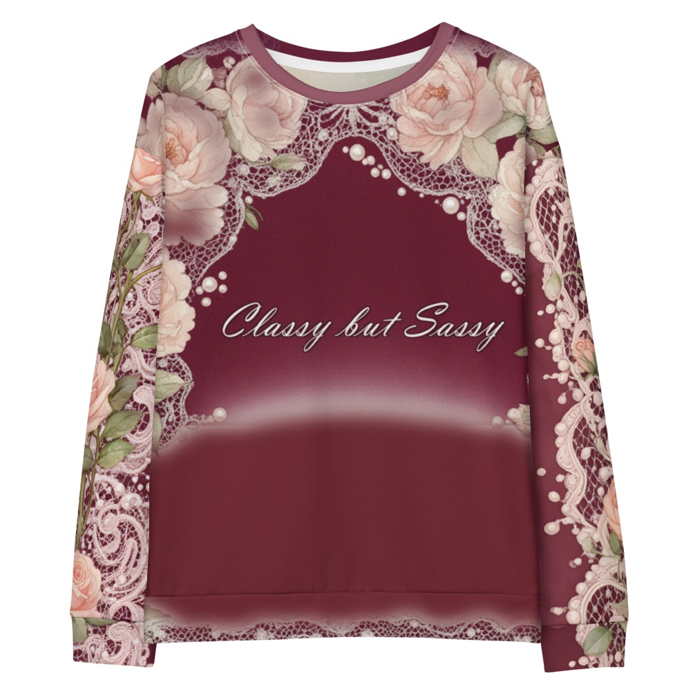 Lace & Bloom Sweatshirt